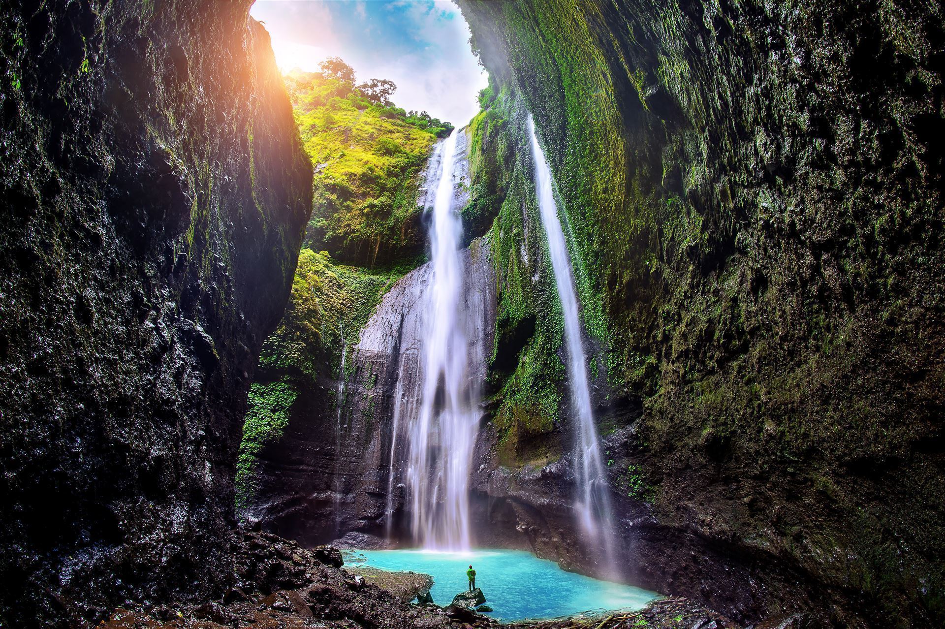 Der größte Wasserfall Javas- Madakaripura Wasserfall nahe Malang