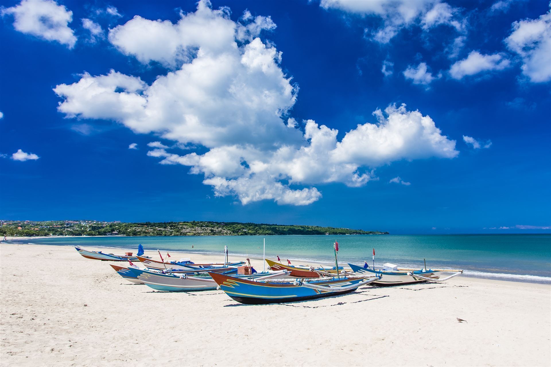 Fischerboot am Strand