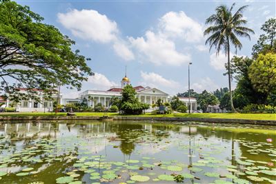 Präsidentenpalast in Bogor