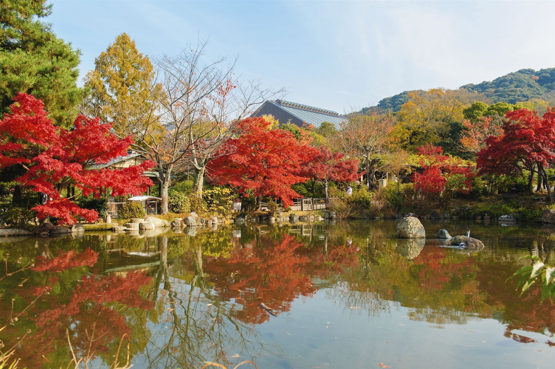 Japanischer Garten in Kyoto
