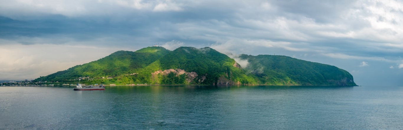 Hakodate- Panorama des Berges Hakodate