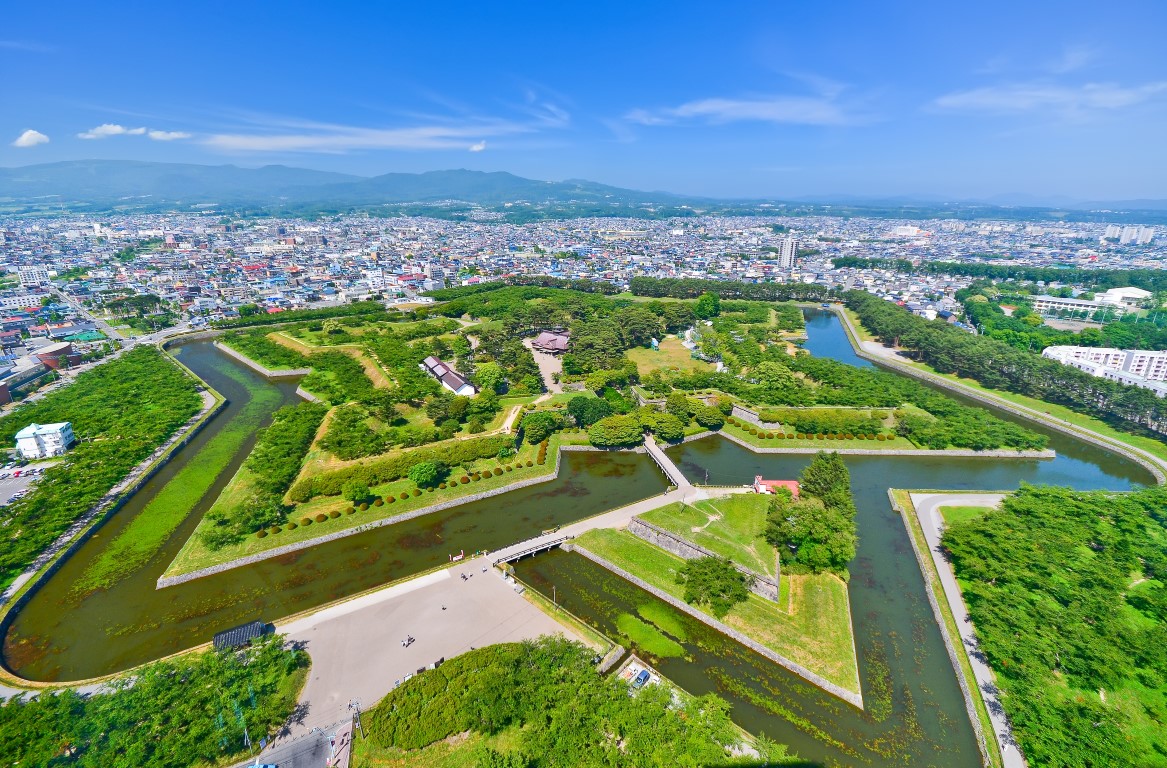 Hakodate;Goryokaku-Park-Sternenfort 