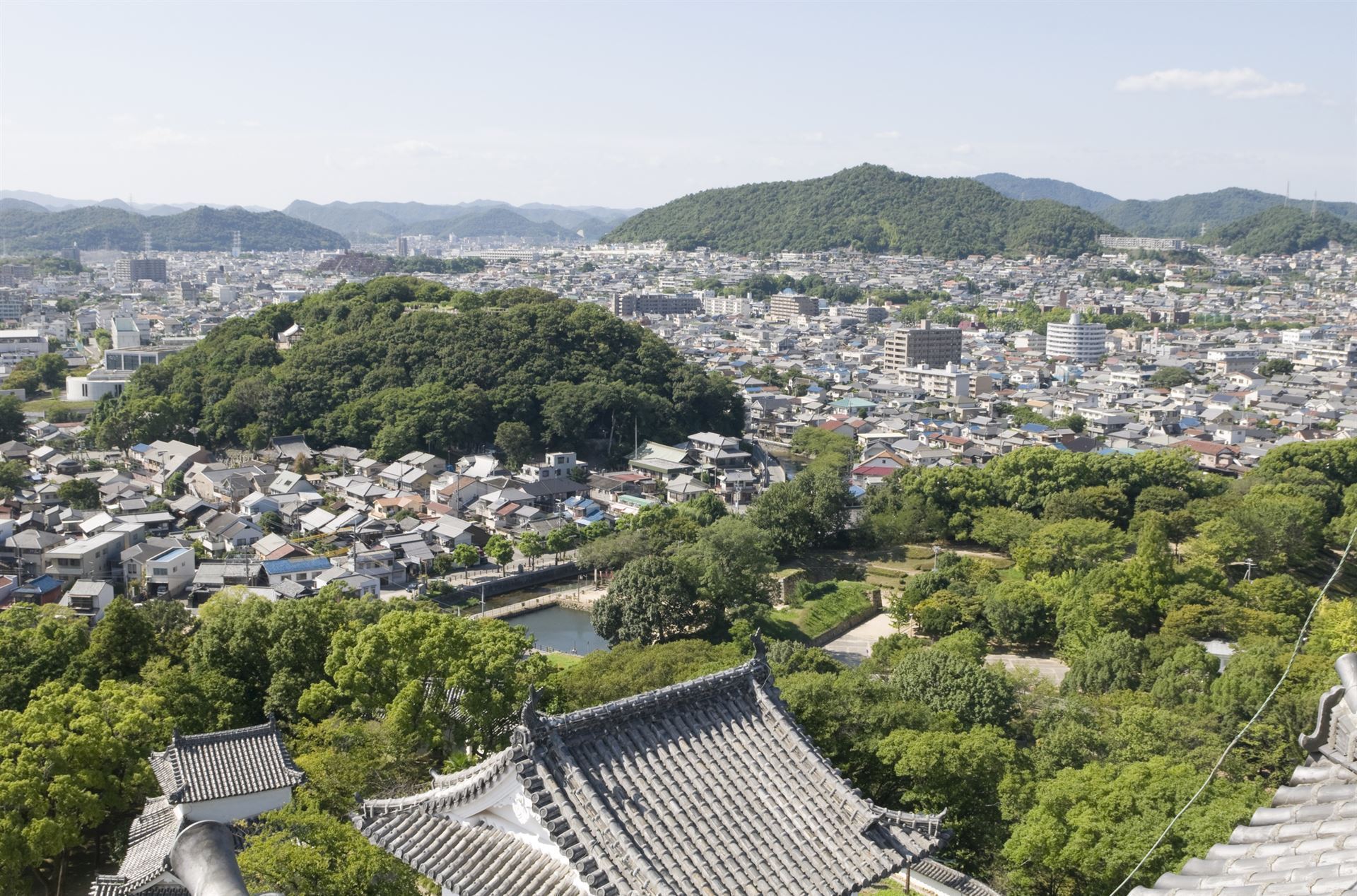 Himeji von oben