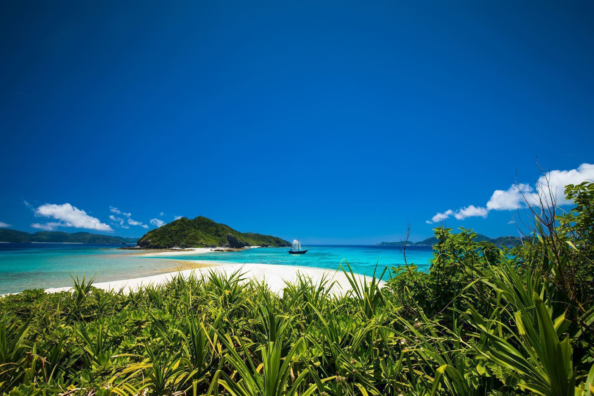 Paradiesischer Ausblick auf Kerama Insel