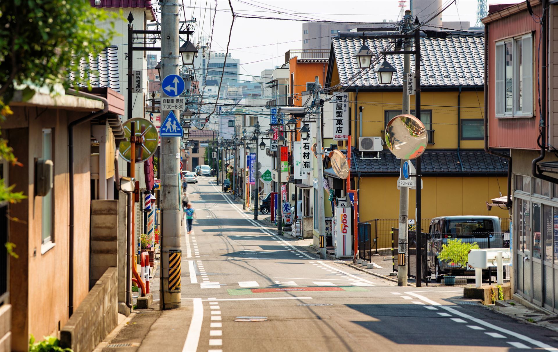 Straße in Nagano