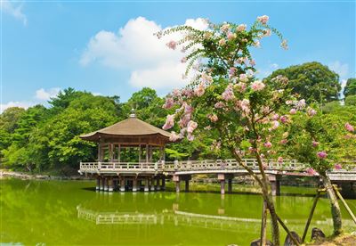 Pavillon in Nara