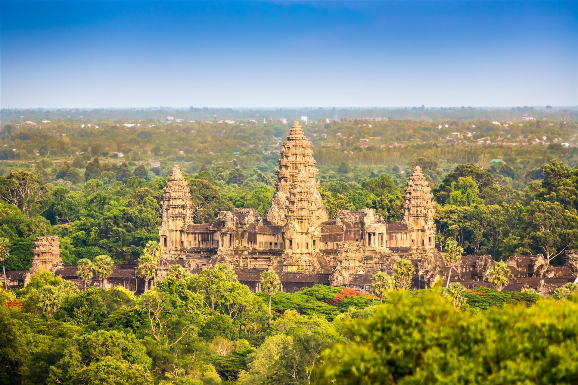 Angkor Thom von oben