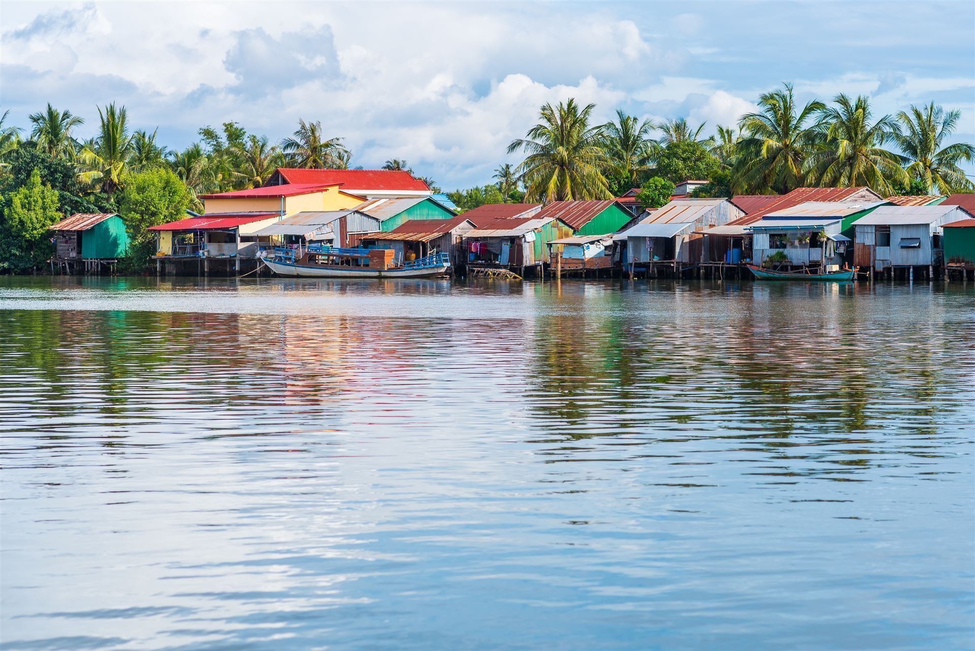 Flussufer Kampot