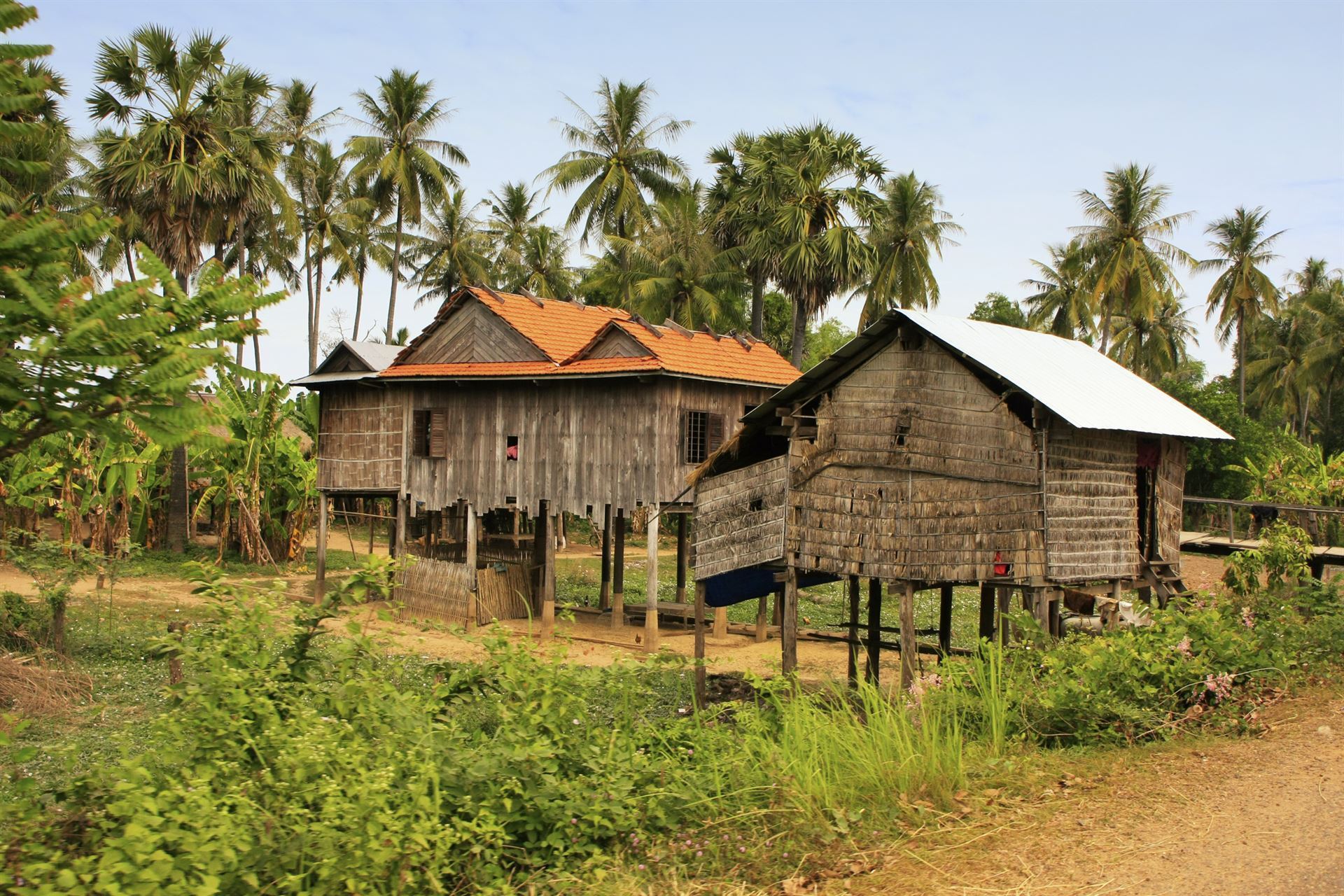 Stelzenhäuser bei Kratie