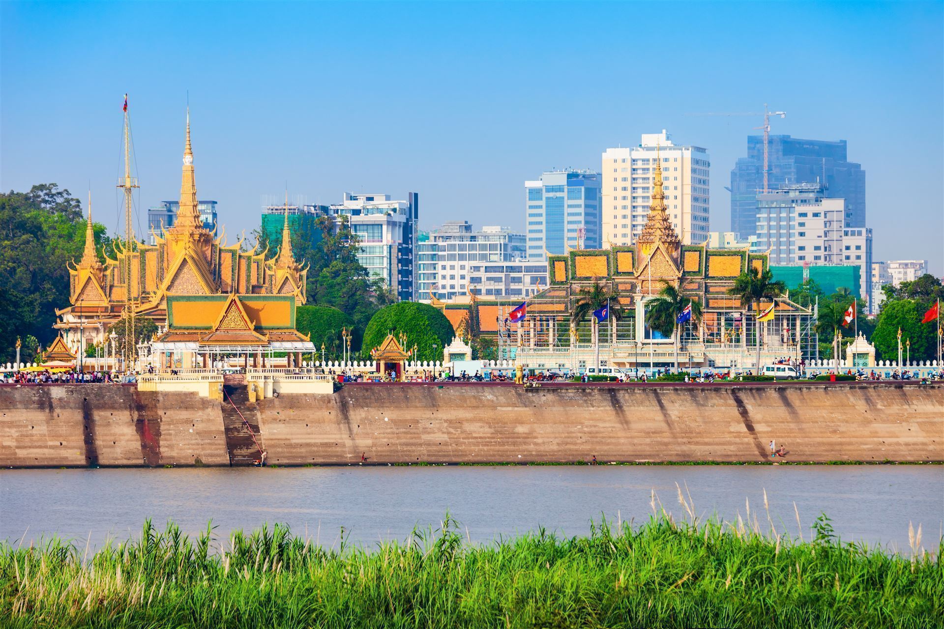 Skyline von Phnom Penh