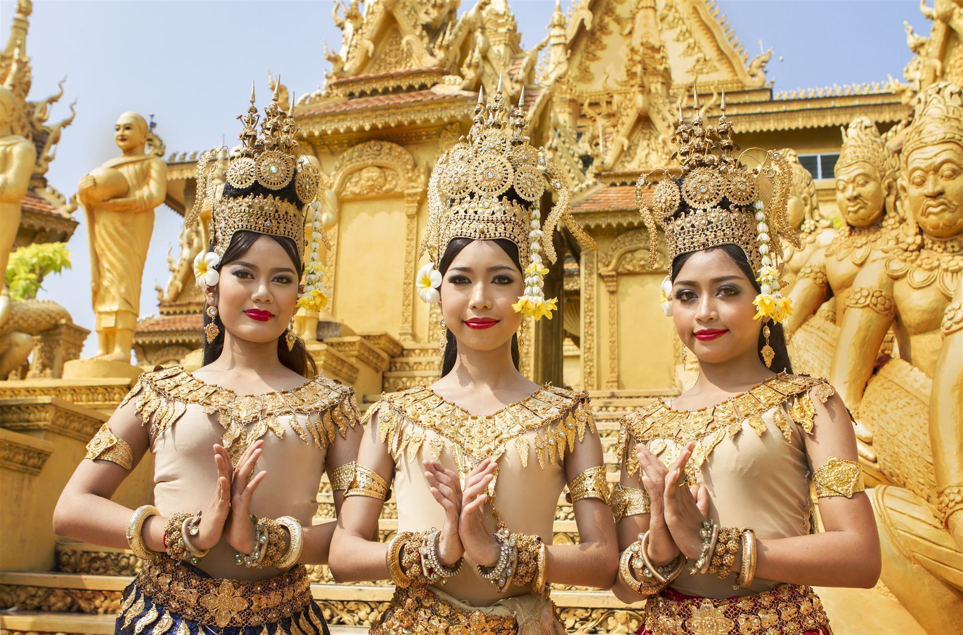 Begrüßung in Phom Penh
