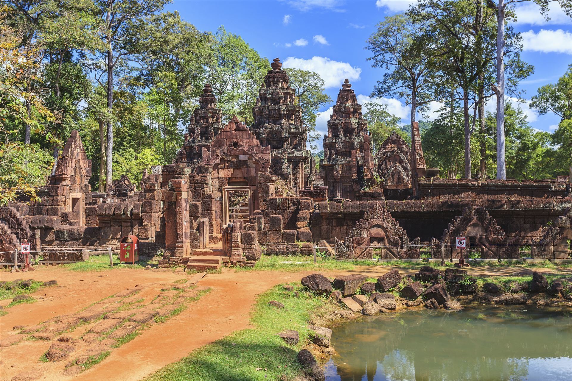 Banteay Srei Tempelkomplex