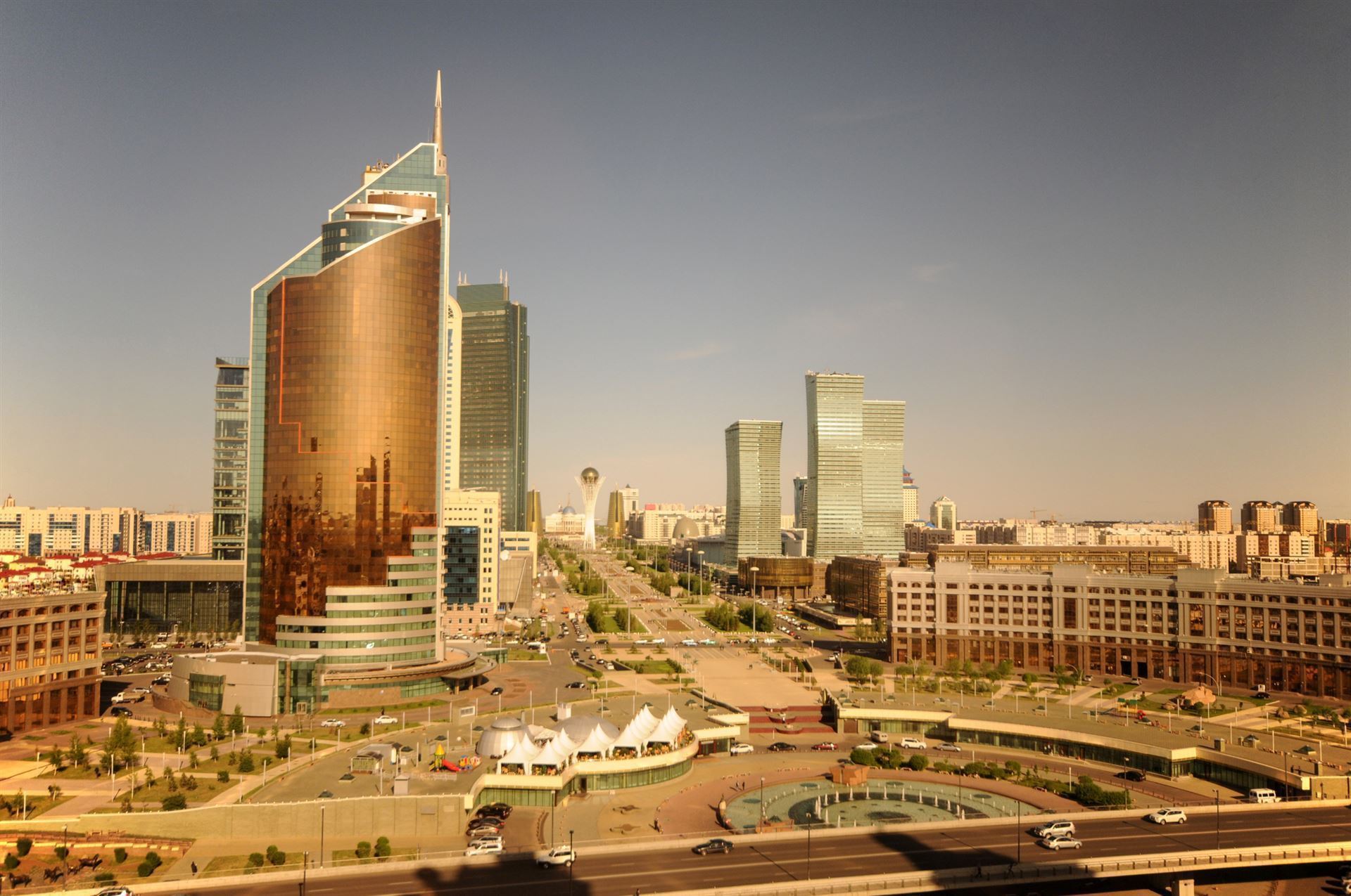 Skyline von Astana