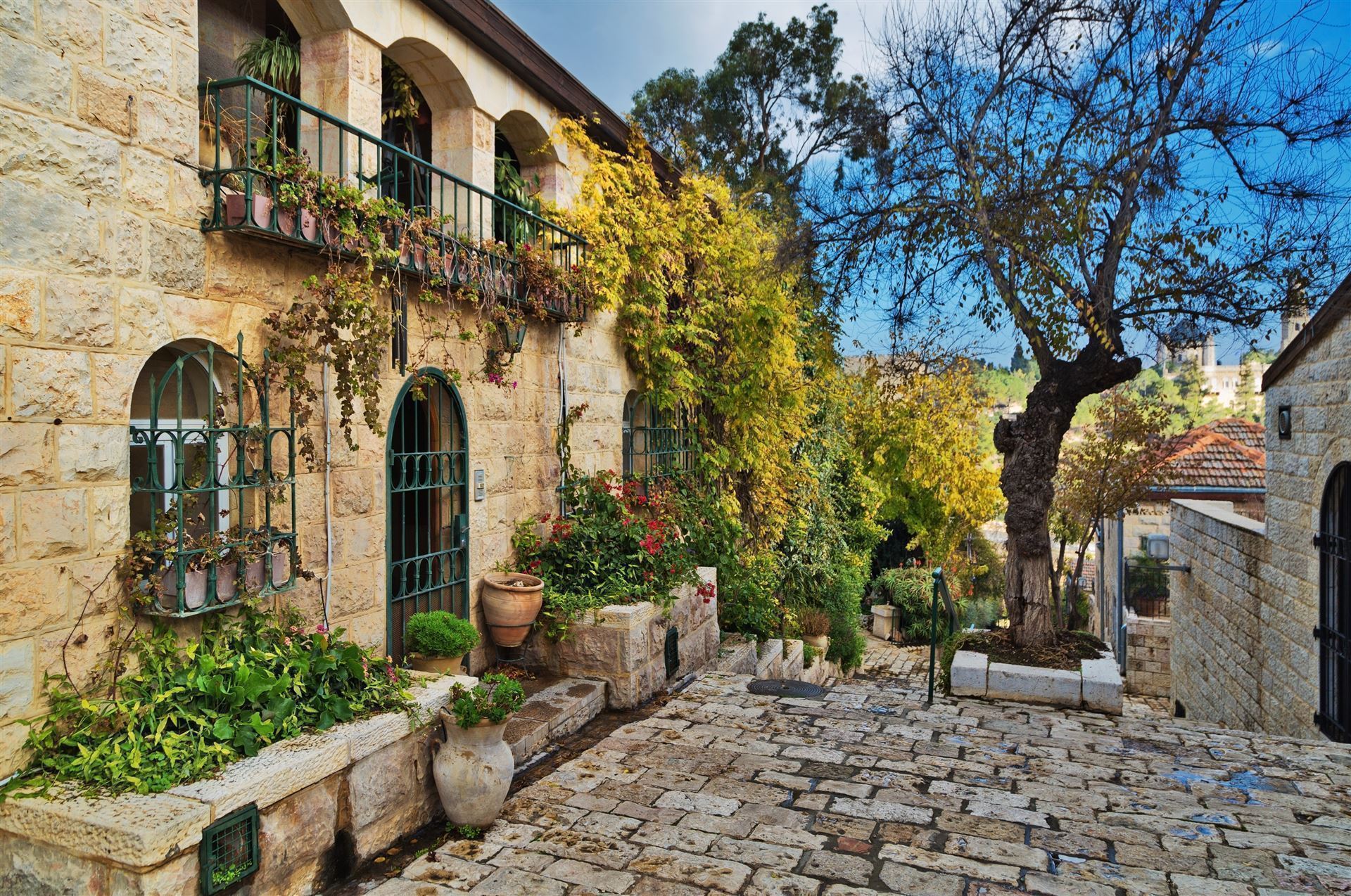 Innenhof in Jerusalem