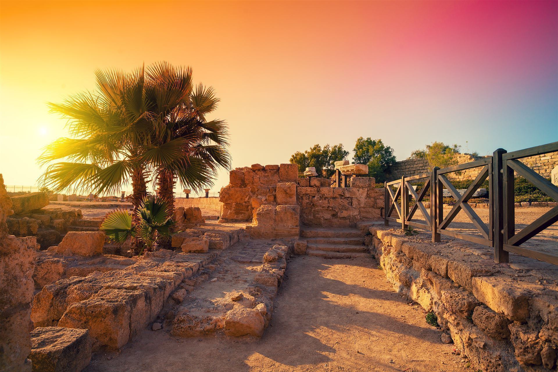 Ruine in Caesarea