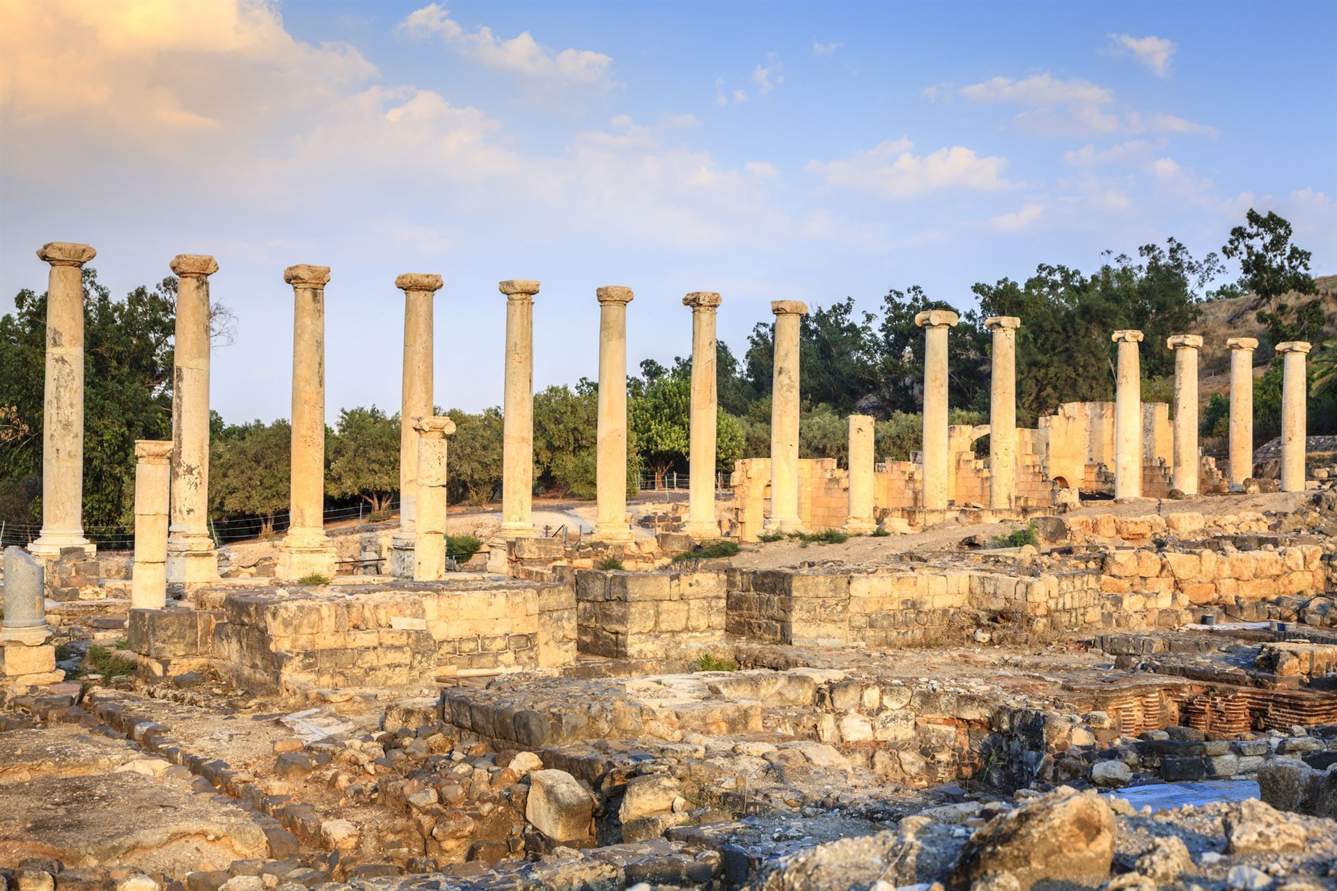 Ruine in Beit Shean