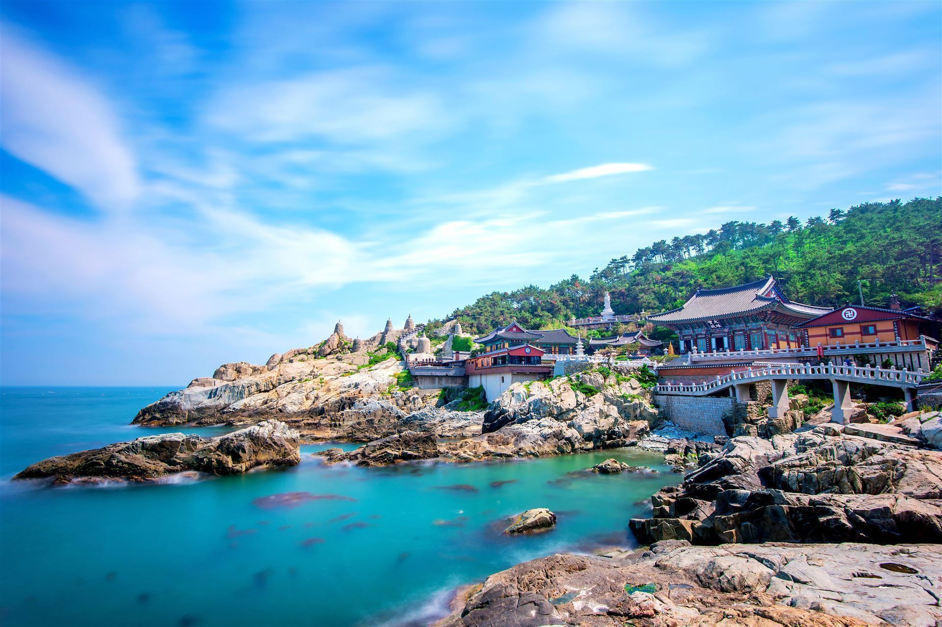 Haedong Yonggungsa Tempel in Busan