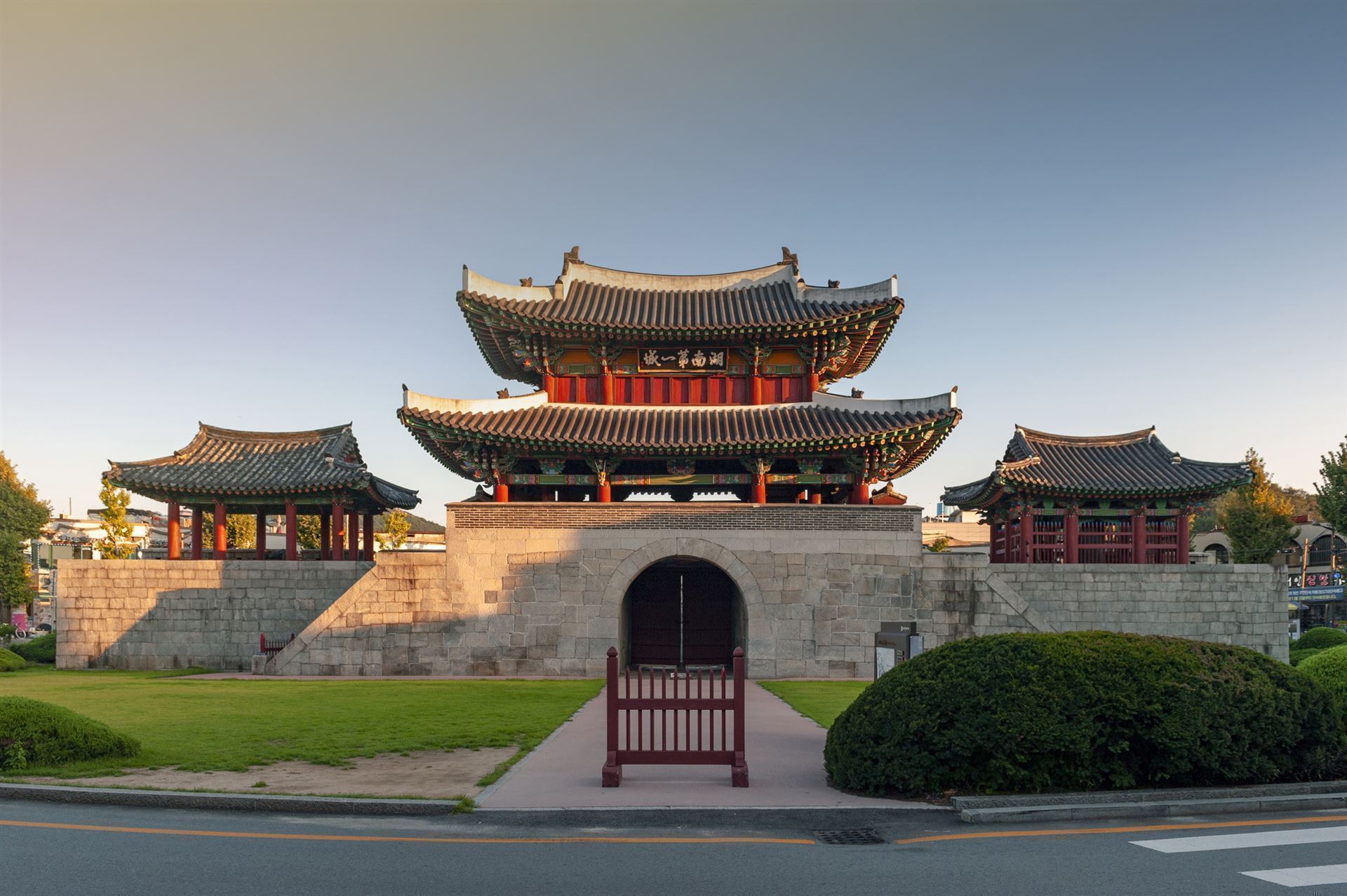 Stadtmauer von Jeonju, Südkorea