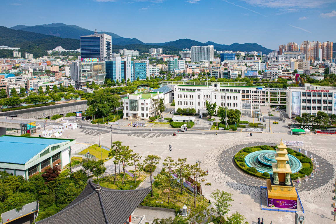 Gwang-ju Stadtansicht