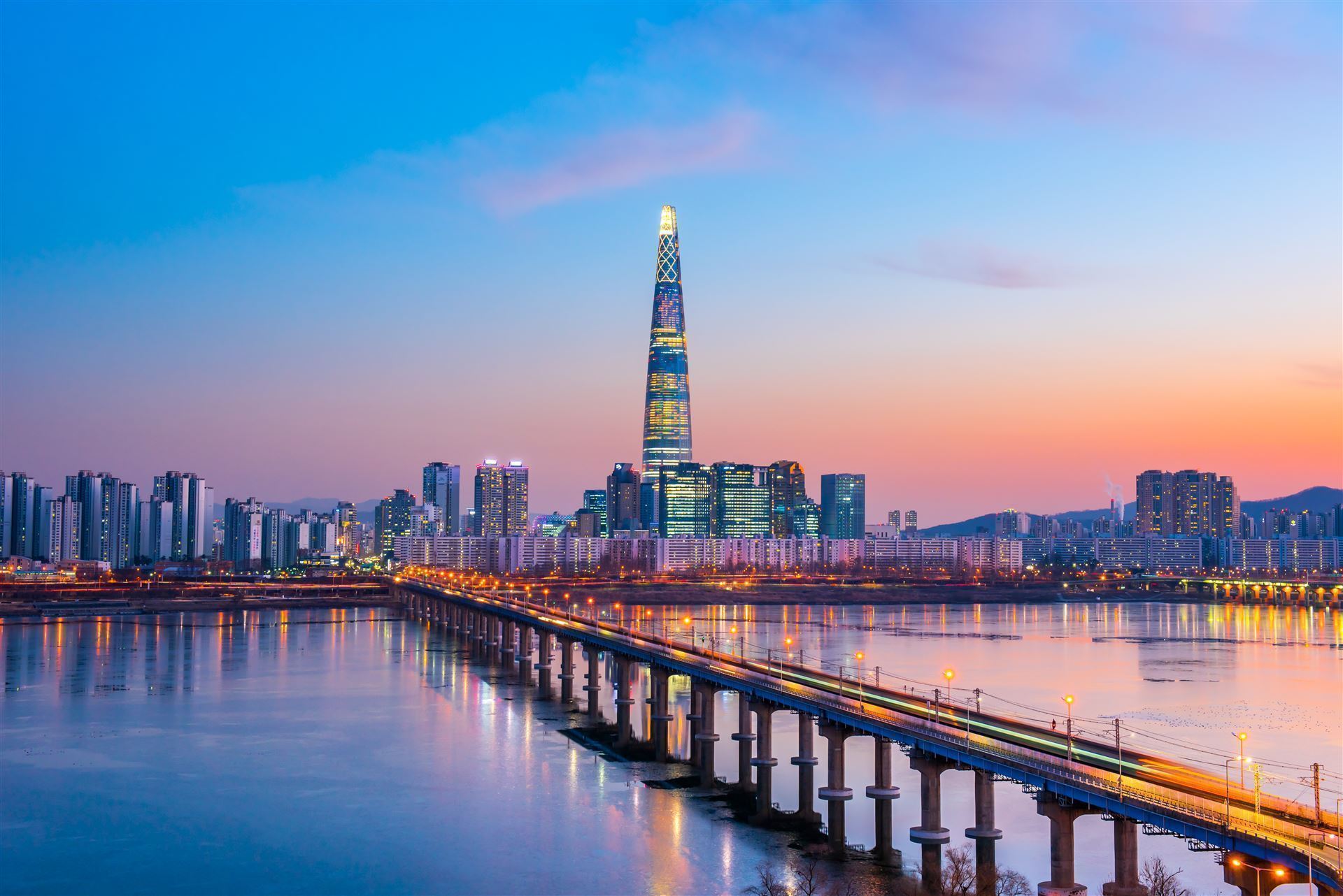 Seoul bei Nacht
