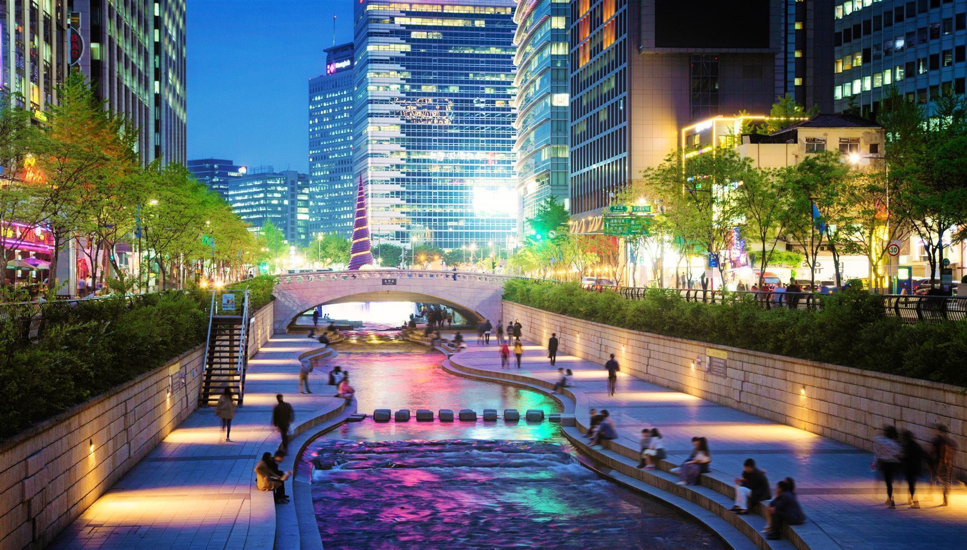 Nachtleben in Seoul