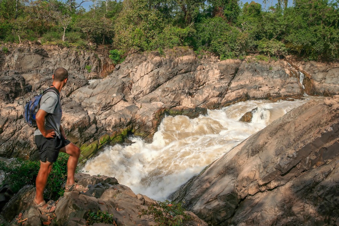 Don Khon Wasserfall