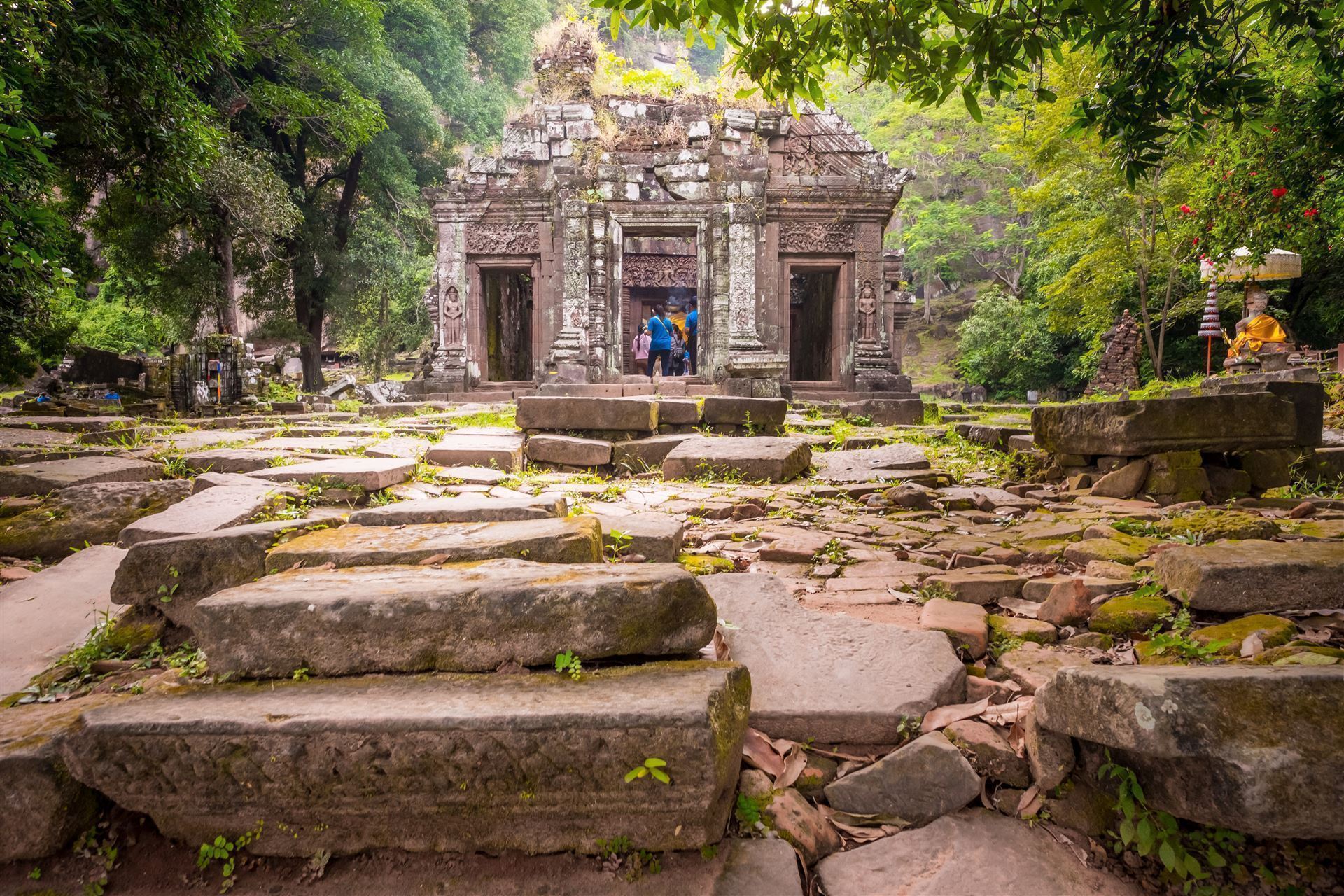 Wat Phou Tempel