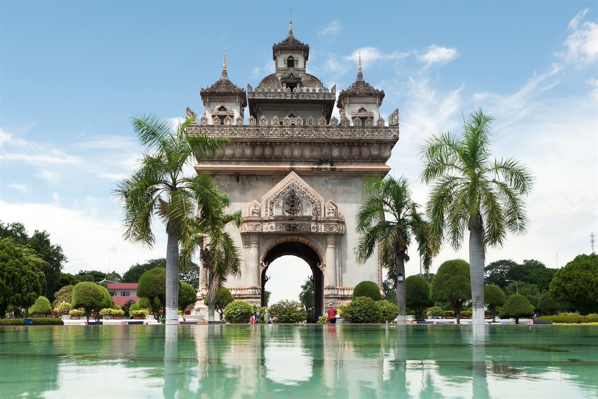 Patuxai in Vientiane