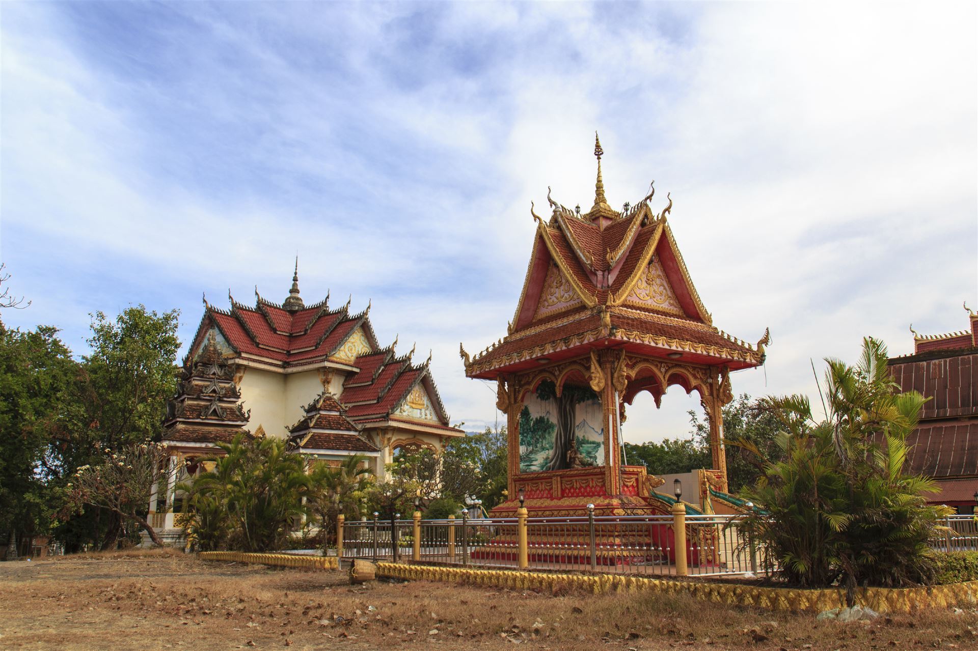 Laos Champasak Pakse Tempel