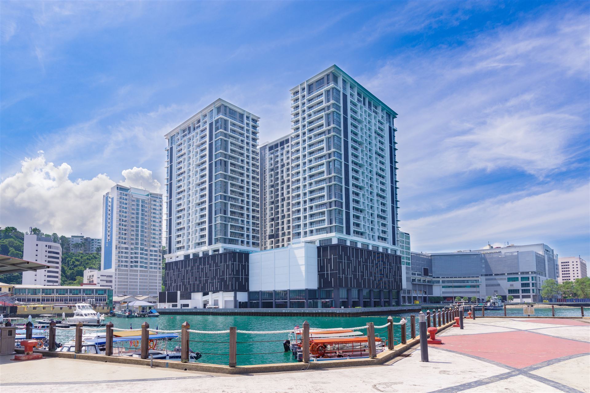 Seehafen von Kota Kinabalu