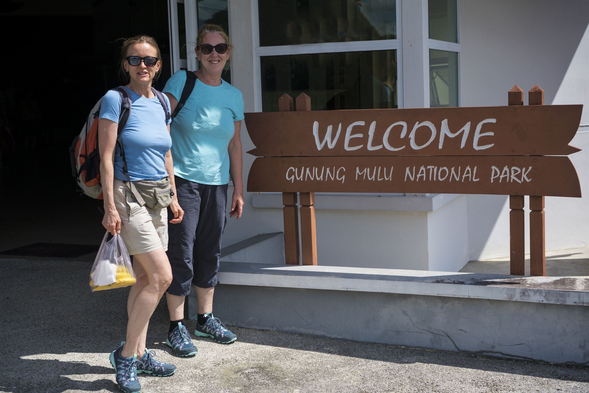 Eingangsschild im Mulu Nationalpark