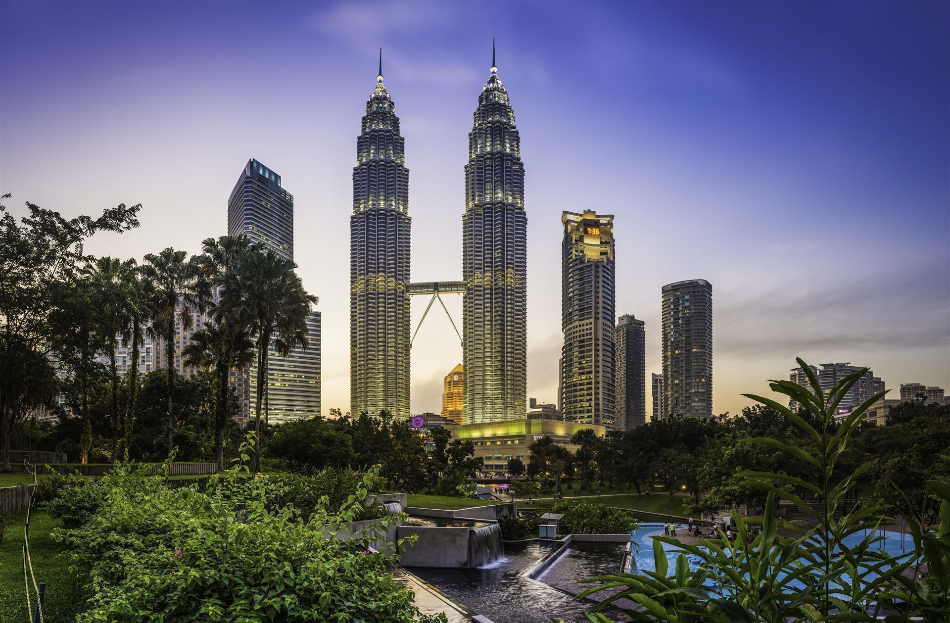 KLCC Park Petronas in Kuala Lumpur