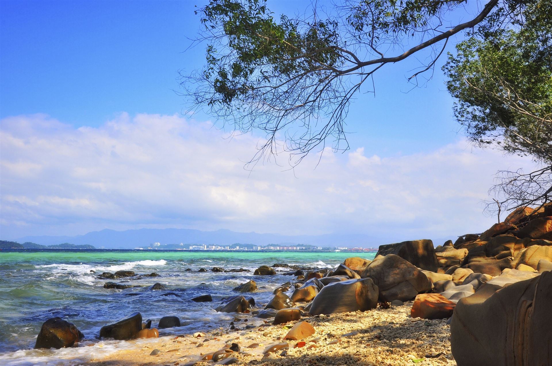 Malaysia Kota Kinabalu Strand