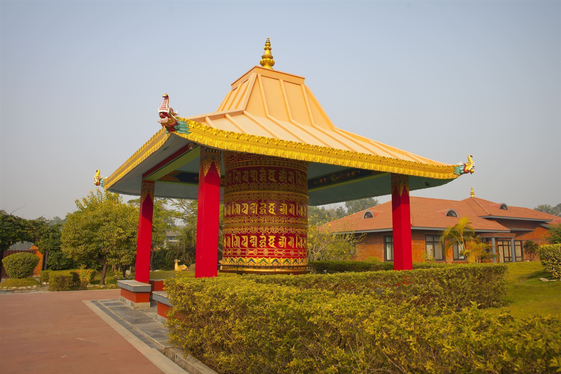 religiöser Buddha in Lumbini