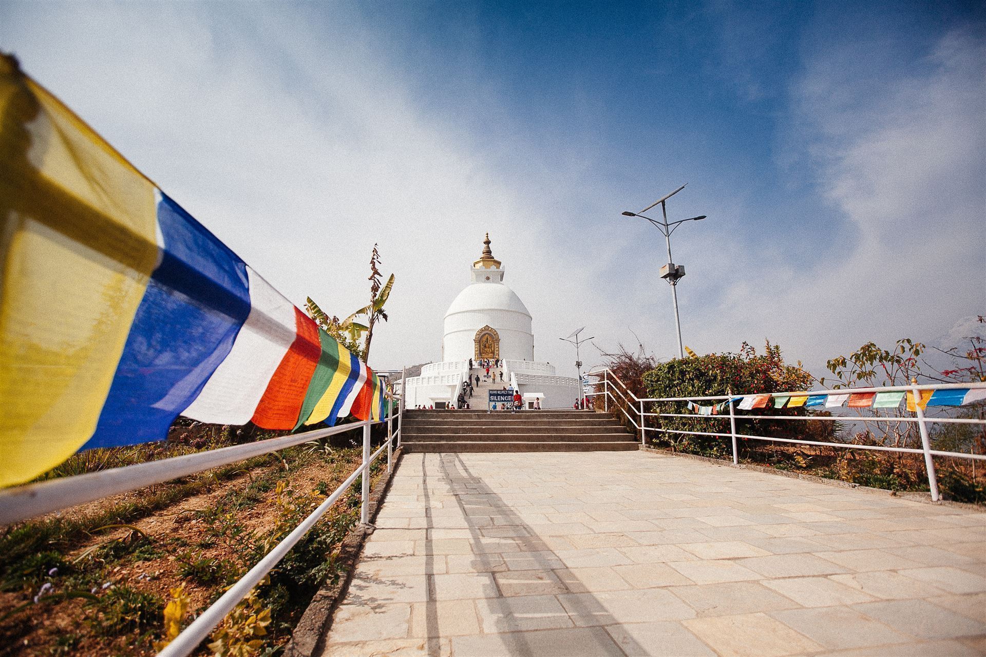Shanti Stupa
