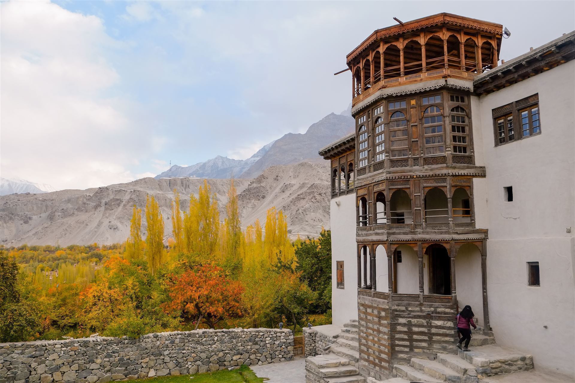 Seiteneingang von Khaplu Palast