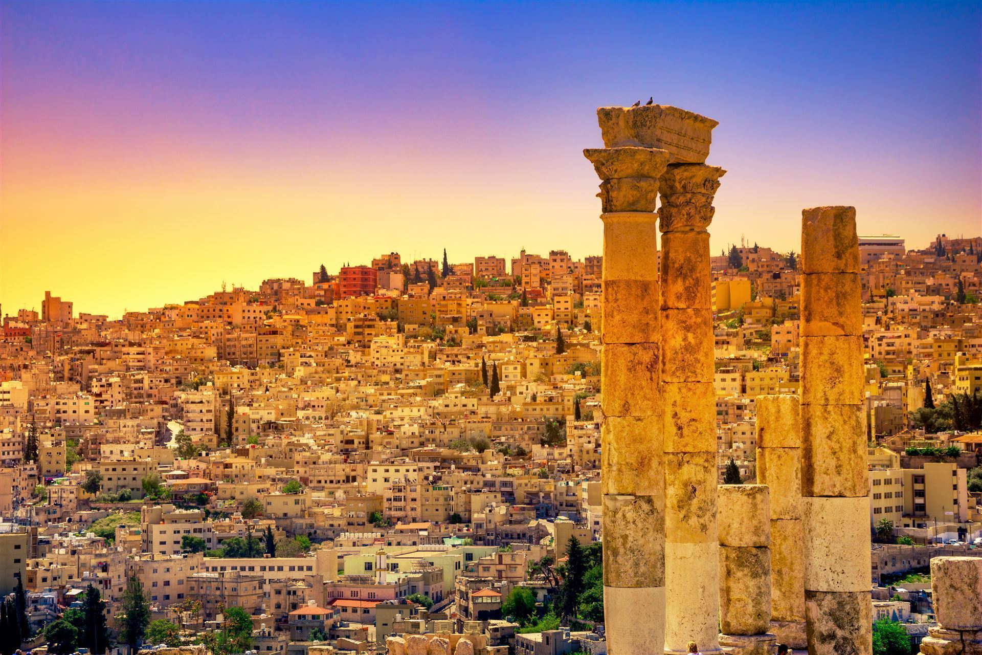 Amman Zitadelle Tempel des Herkules