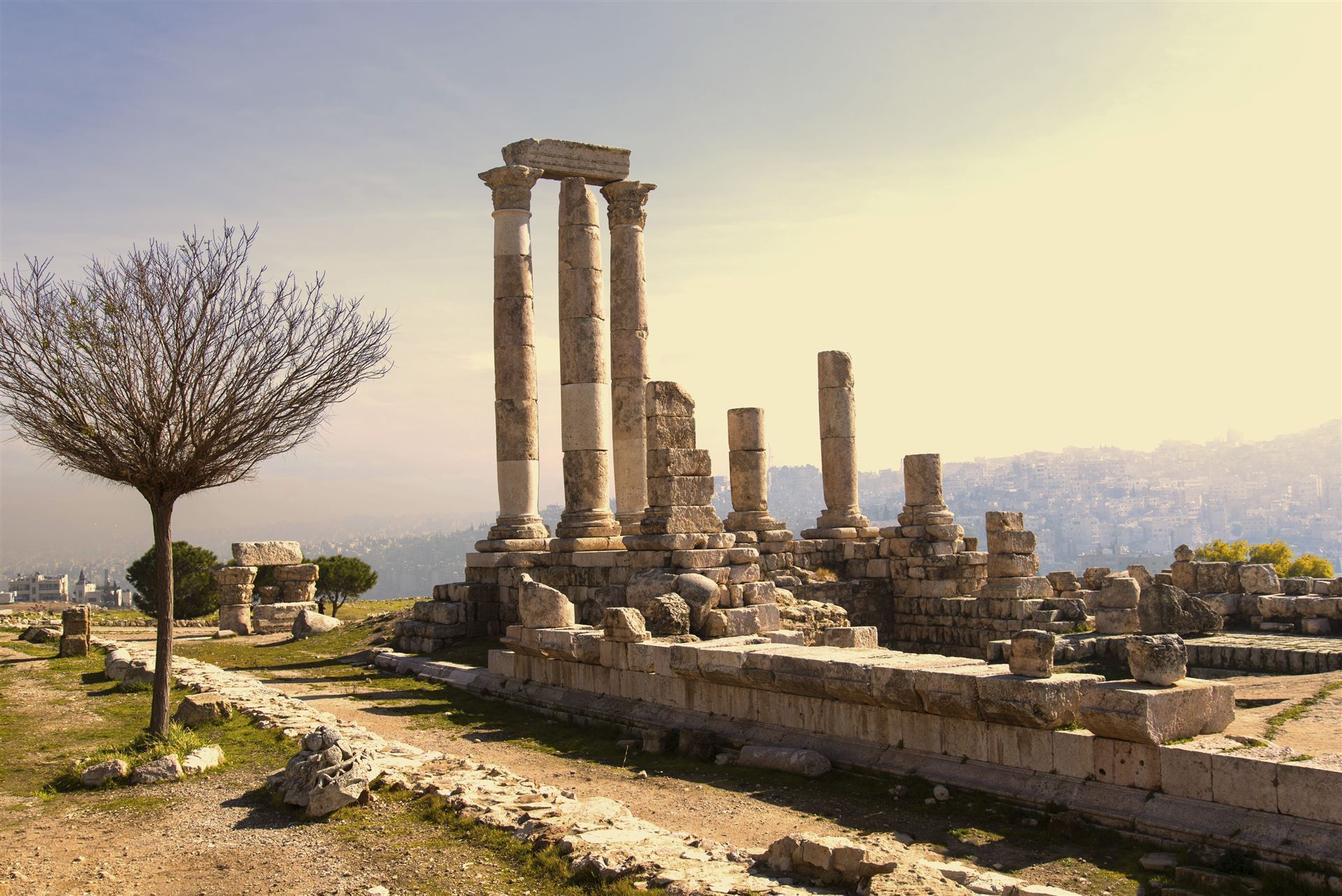 Tempel des Herkules in Amman