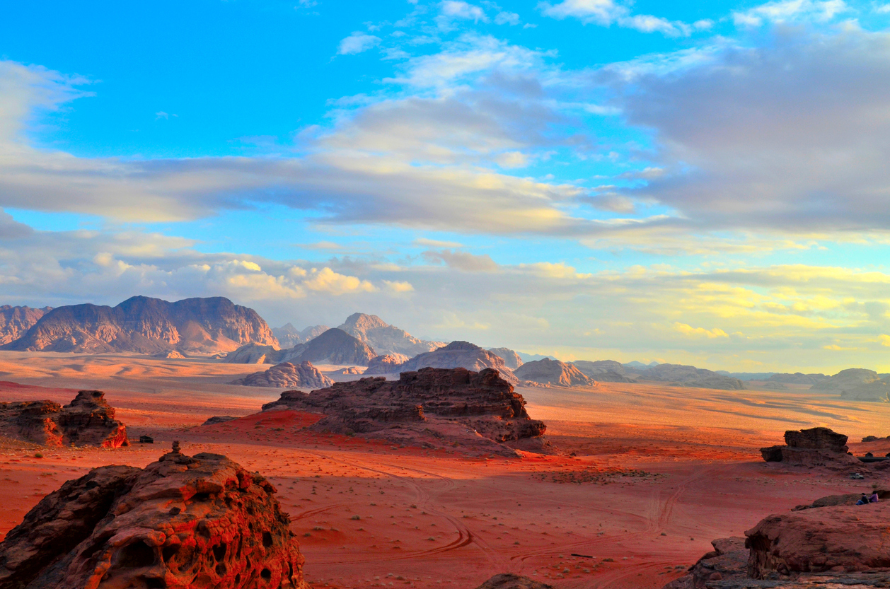 Sonnenuntergang Wadi Rum