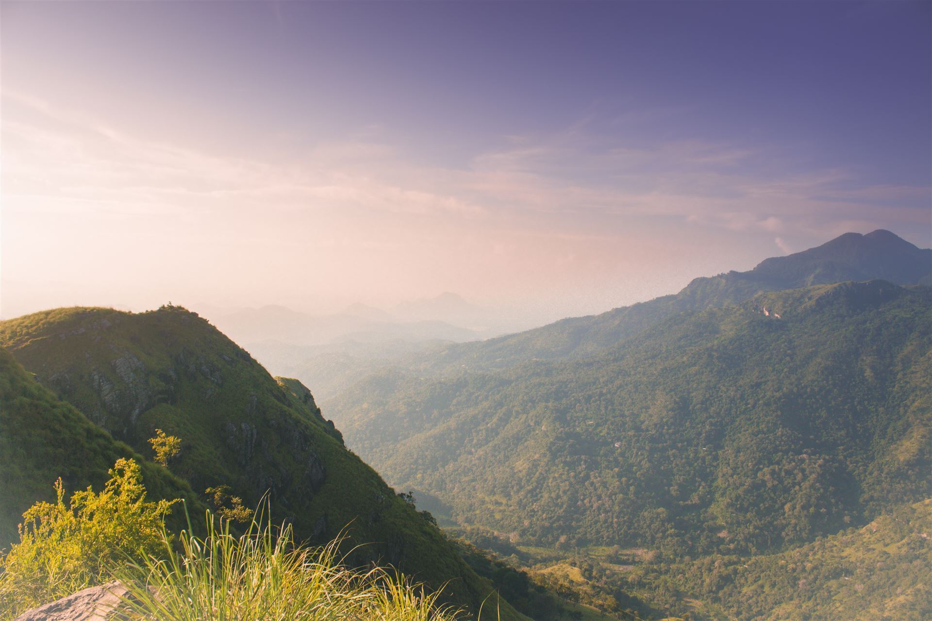 Landschaft Little Adams Peak