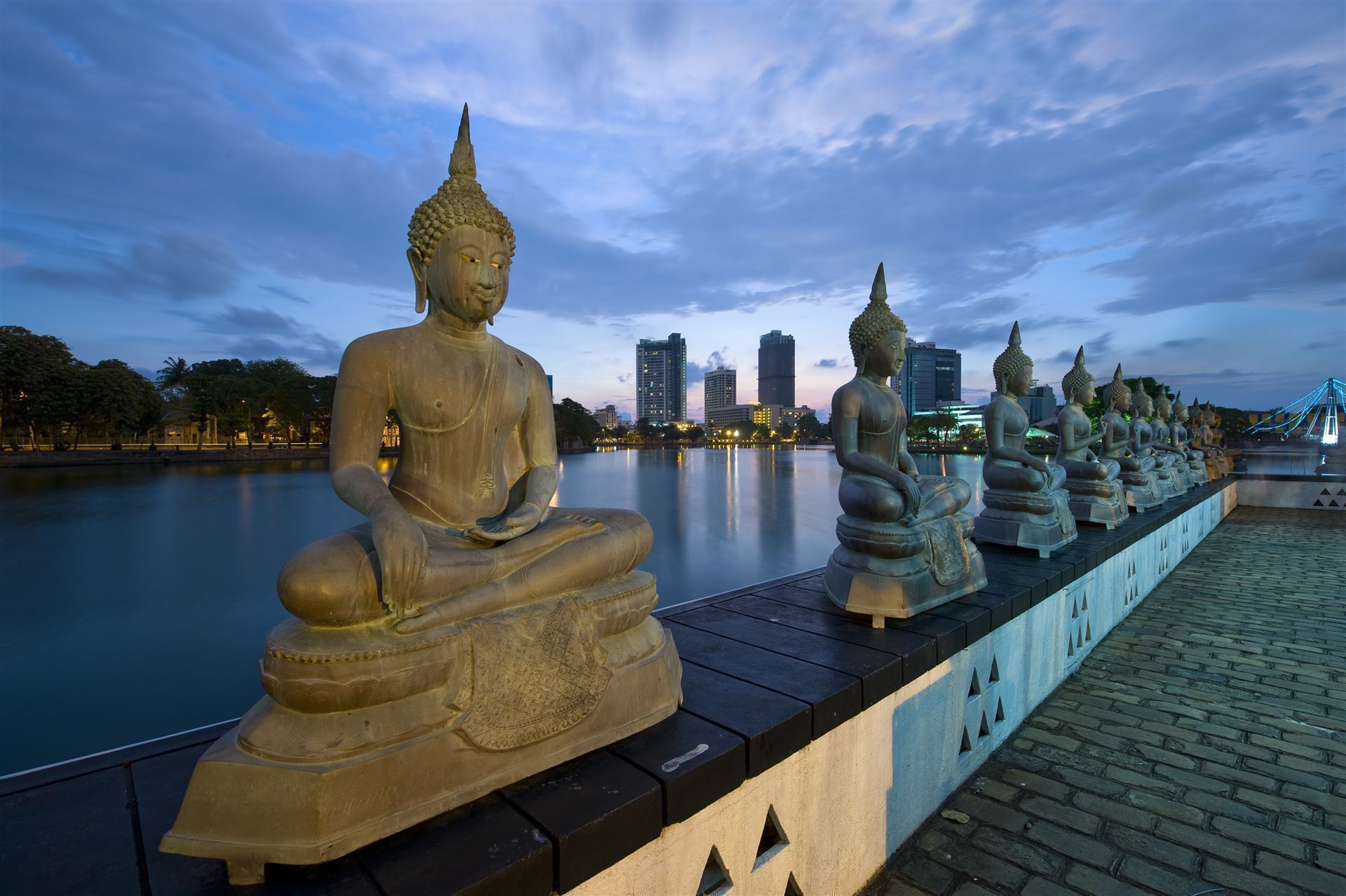 Seema Malaka-Tempel in Colombo