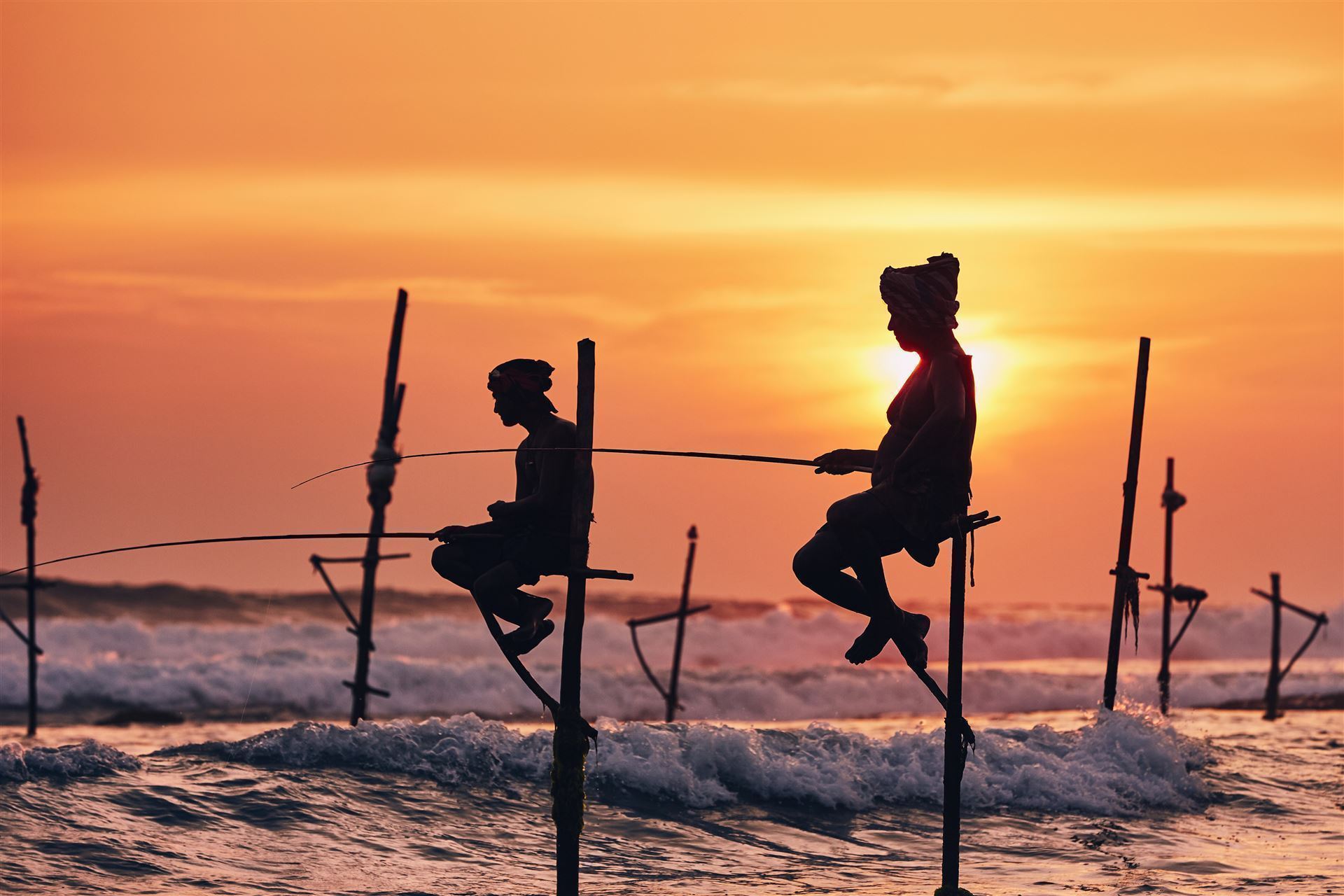 Angler in Galle