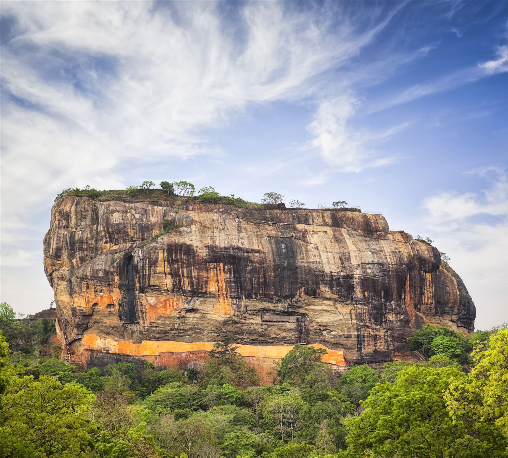 Sri Lanka Löwenfelsen