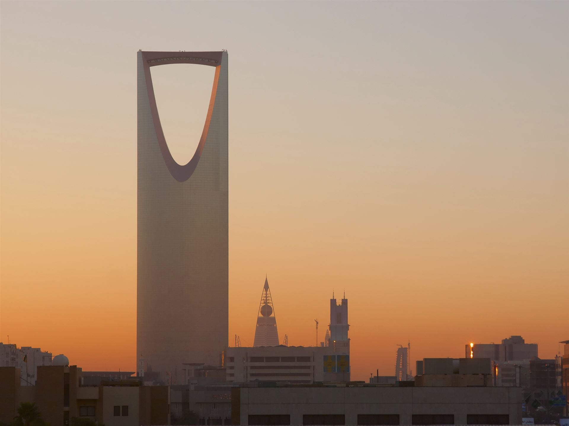 Saudi Arabien Riad Kingdom Tower