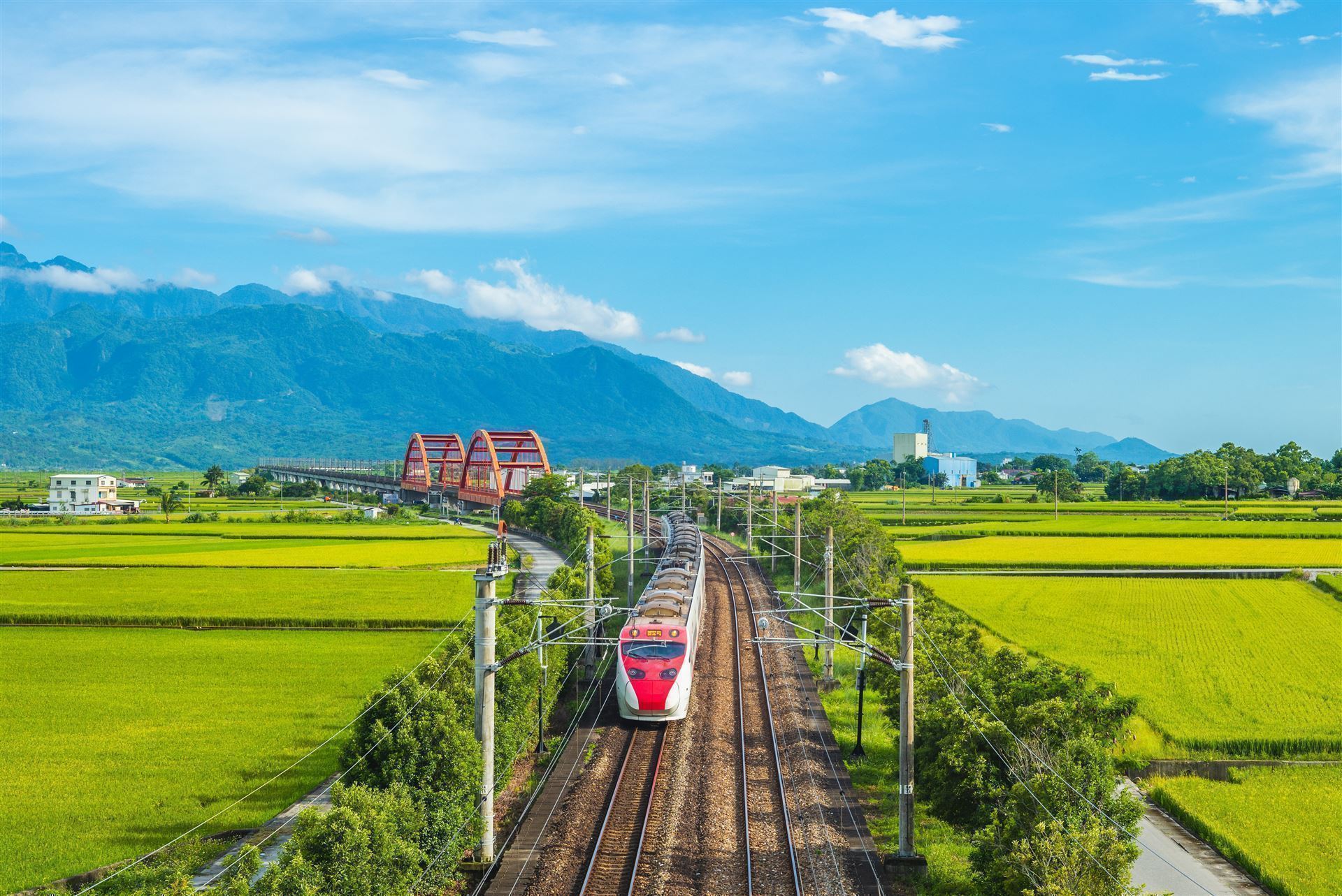 Zug in Richtung Hualien