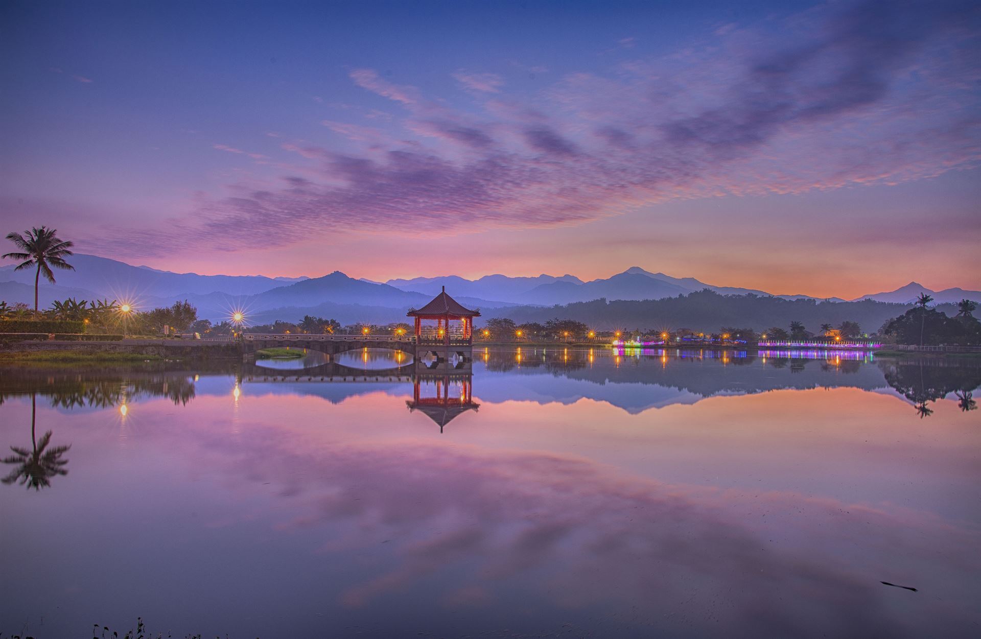 Kaohsiung bei Sonnenaufgang