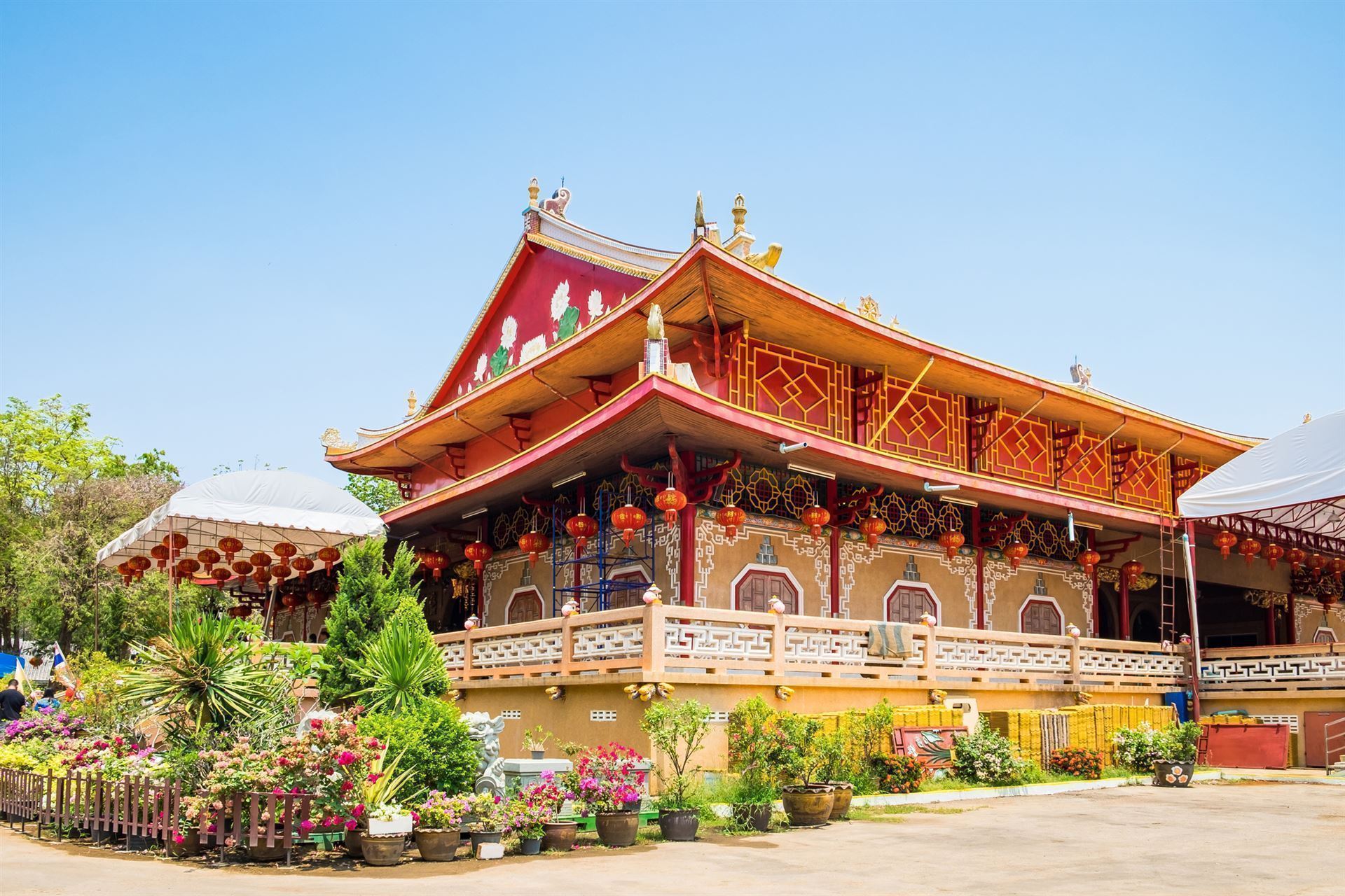 Kapelle in Kanchanaburi