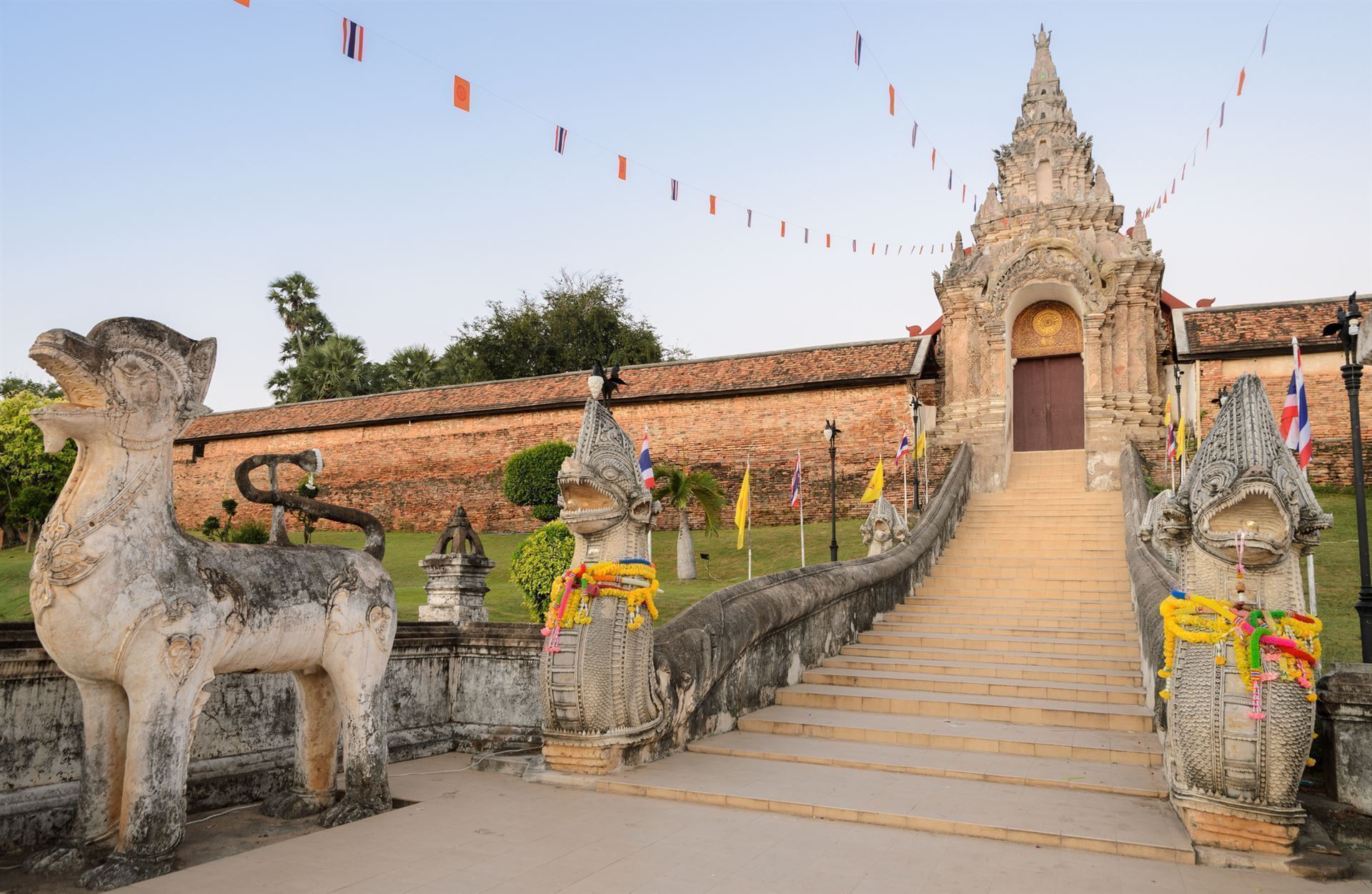 Antike Tempel Wat Phra That Lampang Luang