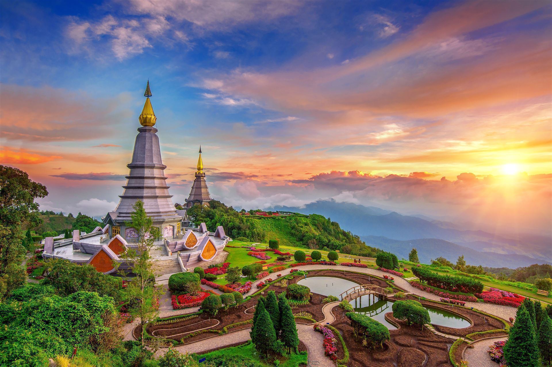 Sonnenuntergang Chiang Mai