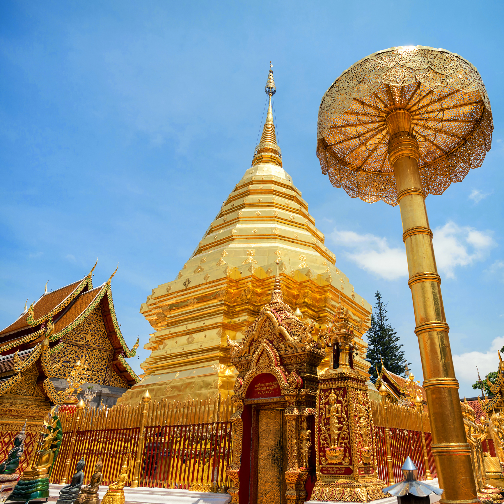 Wat Phrathat Doi Suthep in Chiang Mai